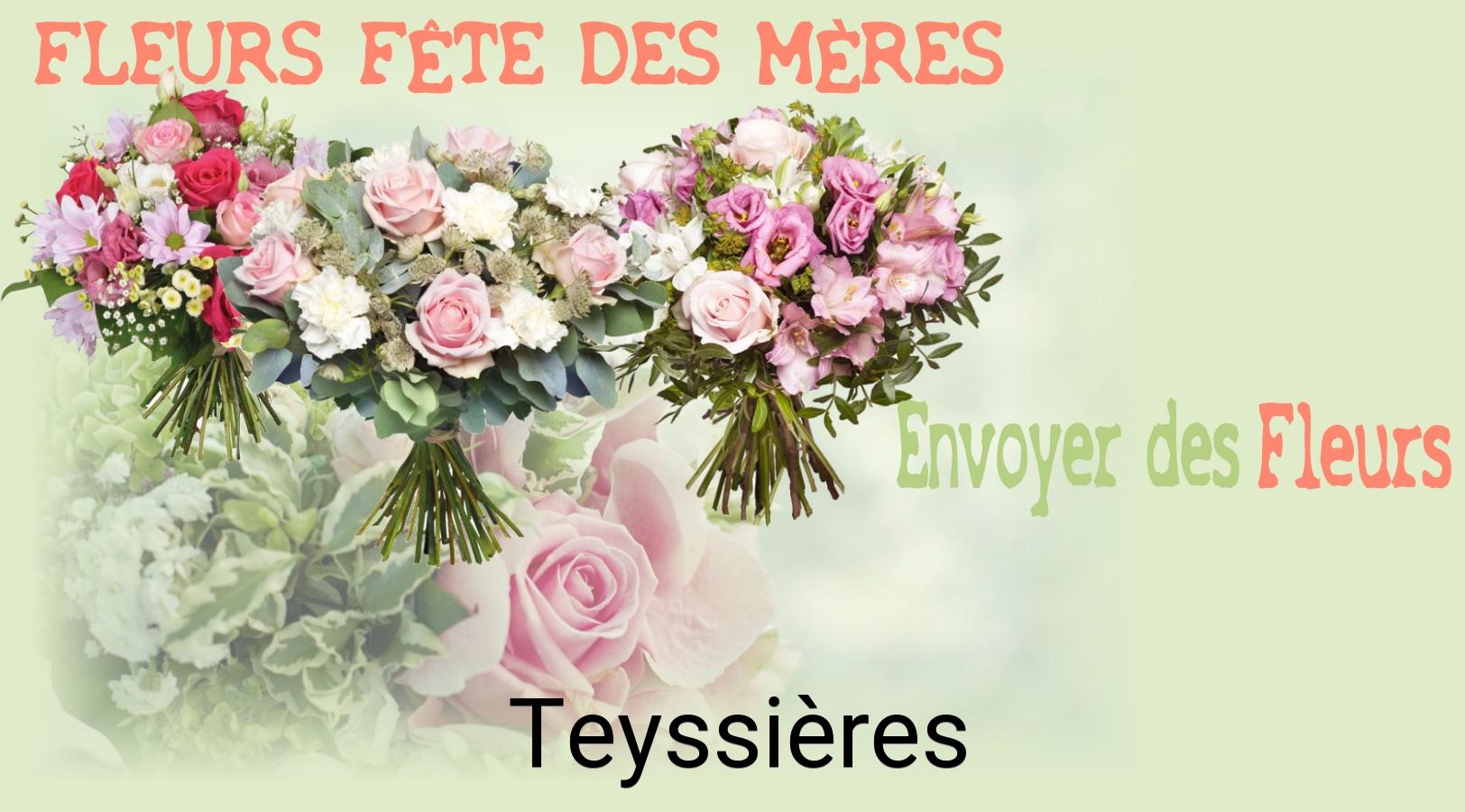 Bouquet de Fête des Mères livré à Teyssières
